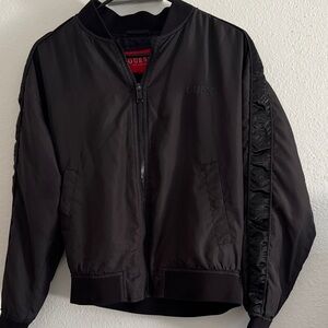 GUESS Men's Dark Bomber Jacket